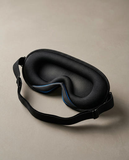 Kit Nuit Totale — Masque de nuit lesté + bouchons d'oreilles